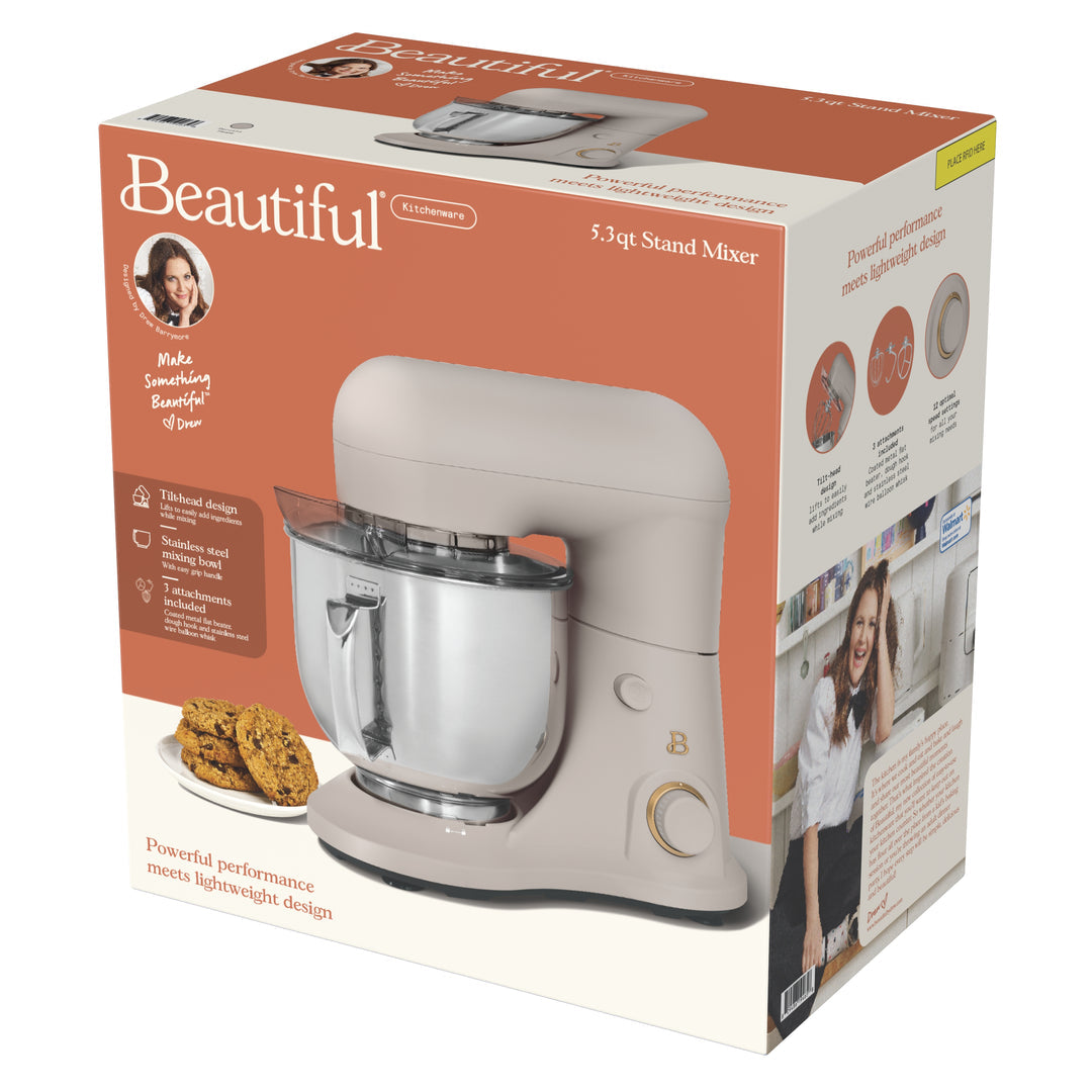 5.3QT Tilt-Head Stand Mixer by Drew Barrymore