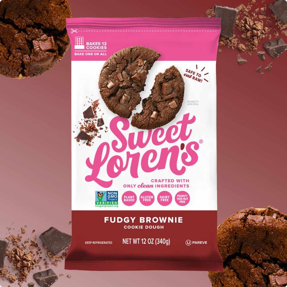 FUDGY BROWNIE PRE-CUT DOUGH