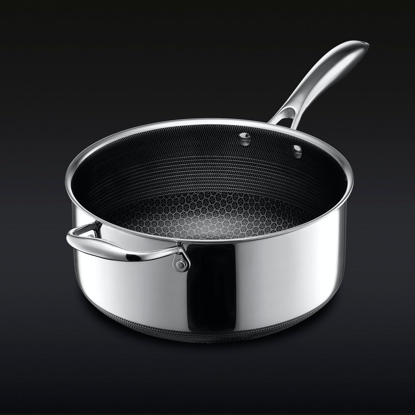 Hexclad 5 QT Saucepan