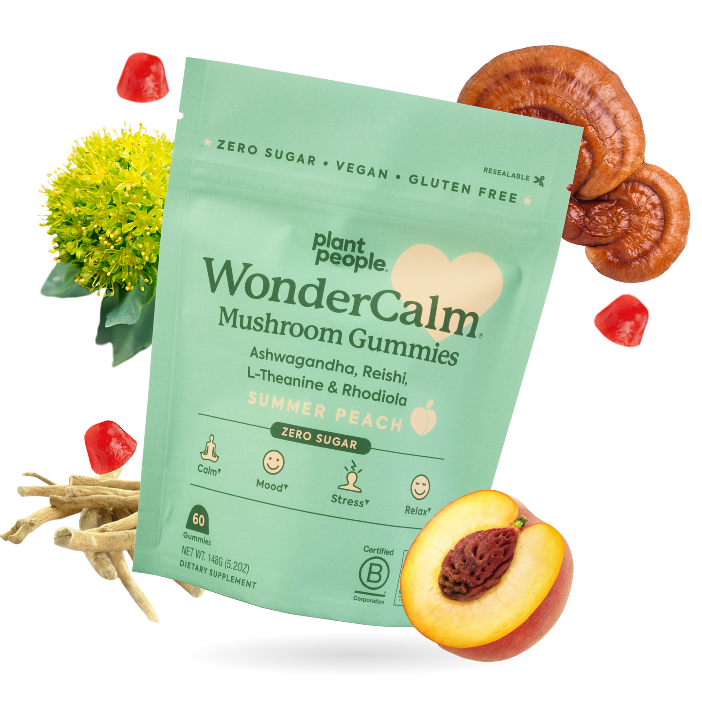 WonderCalm Mushroom Gummies