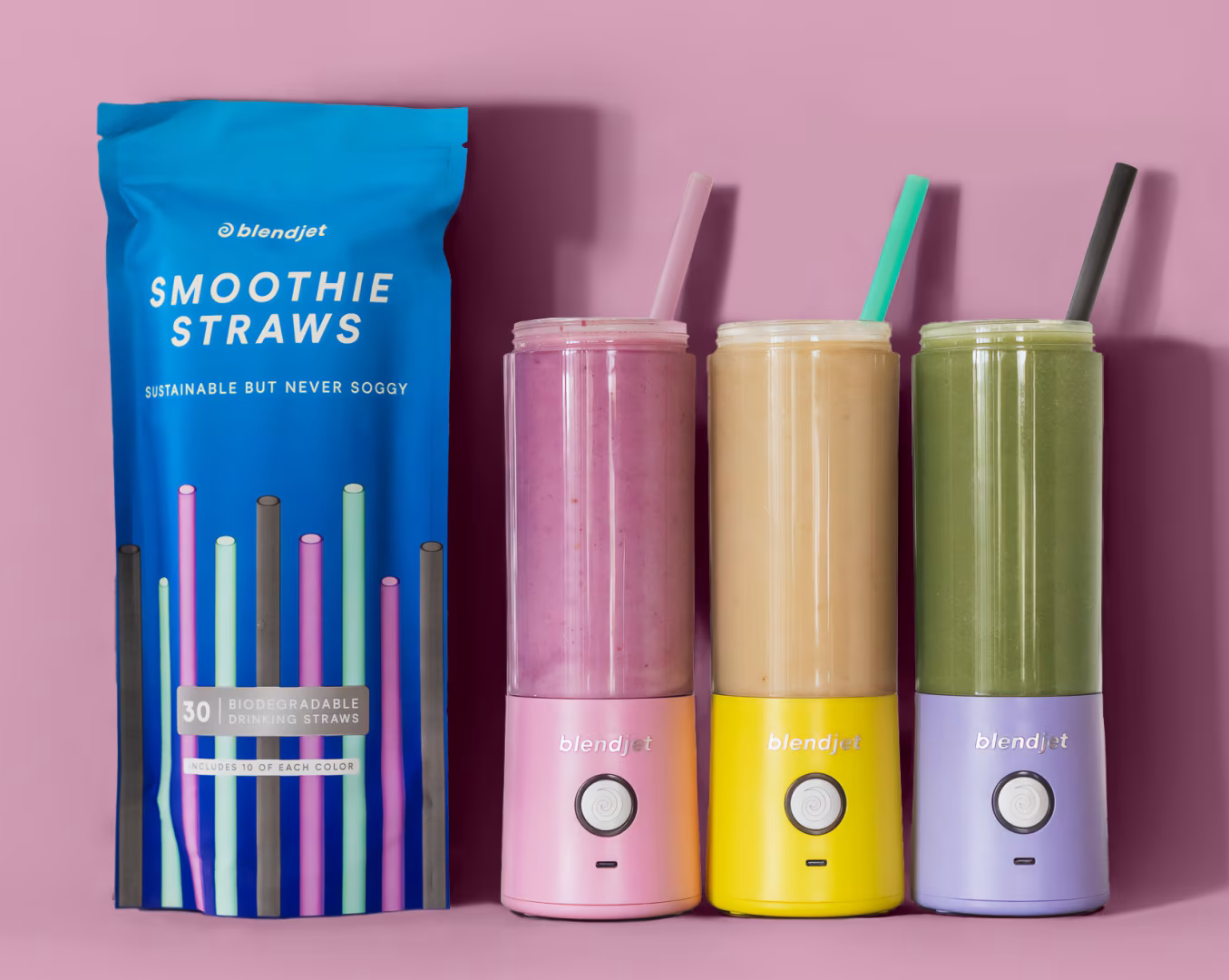 BLENDJET SMOOTHIE STRAWS