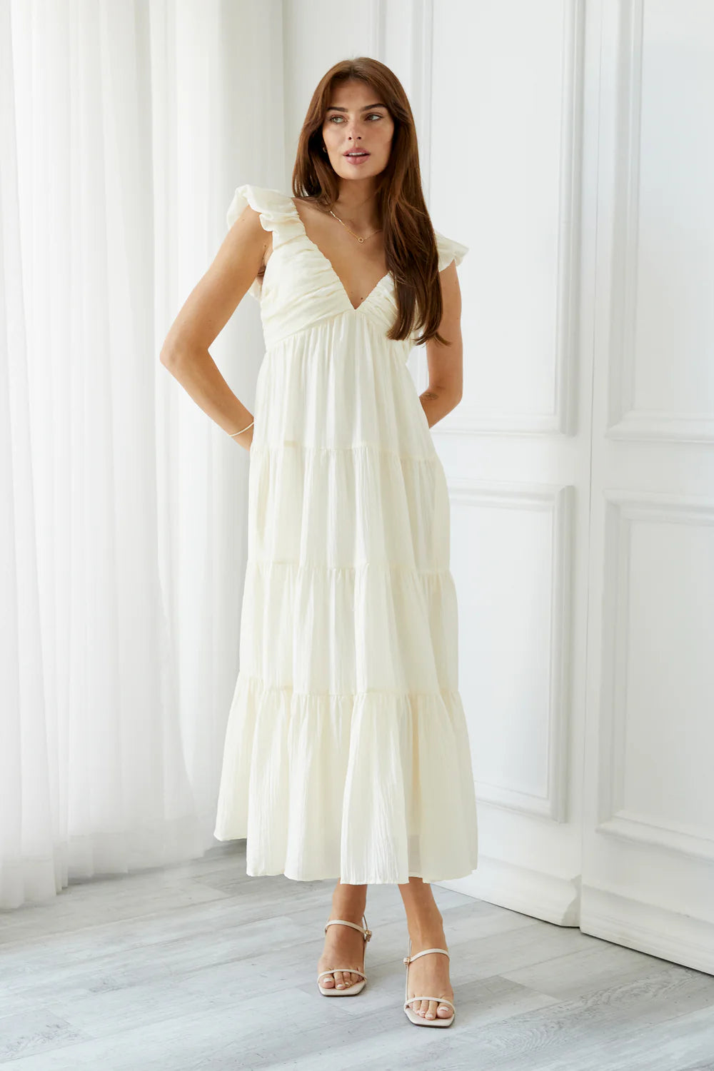 Elora Tiered Maxi Dress