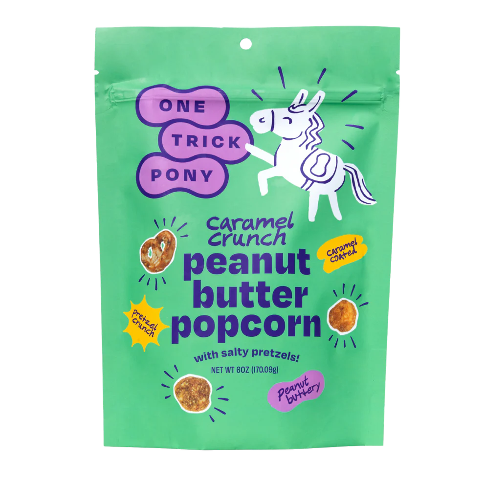 Caramel Crunch Peanut Butter Popcorn