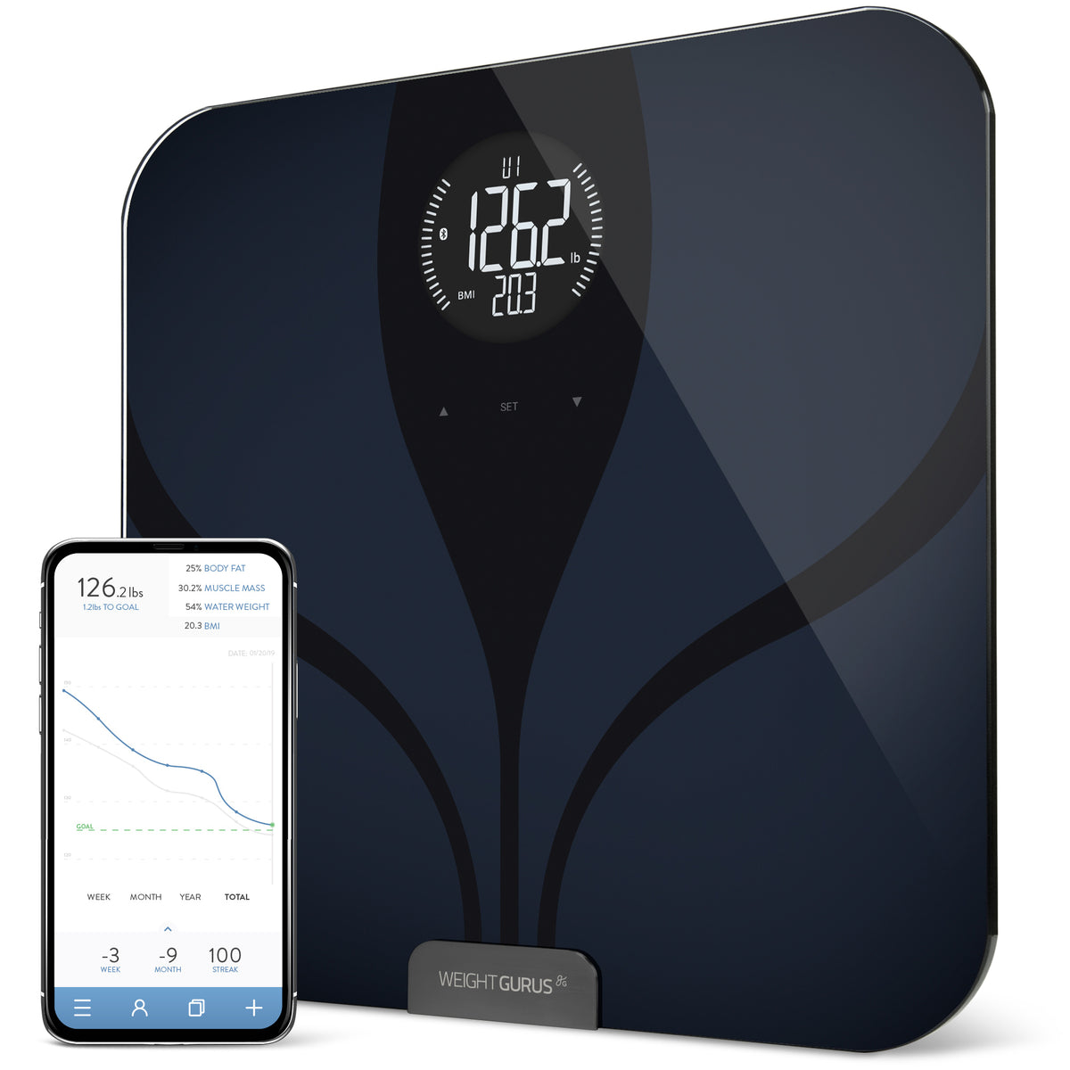 Premium Bluetooth Smart Scale (V.2)