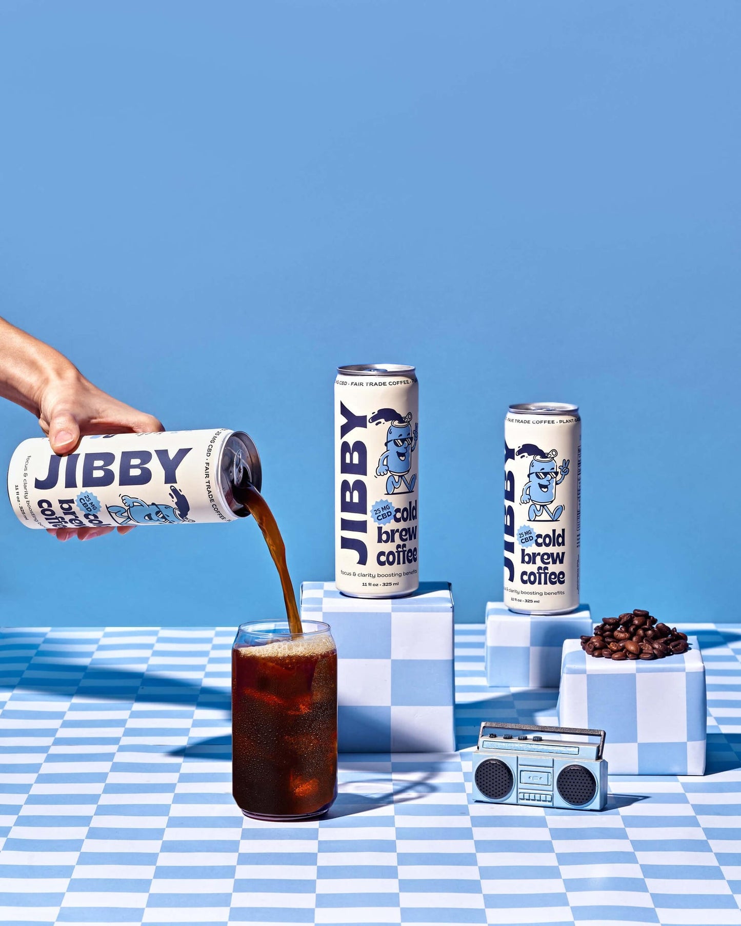Cold Brew Coffee with CBD