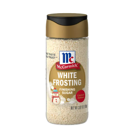McCormick® White Frosting Finishing Sugar