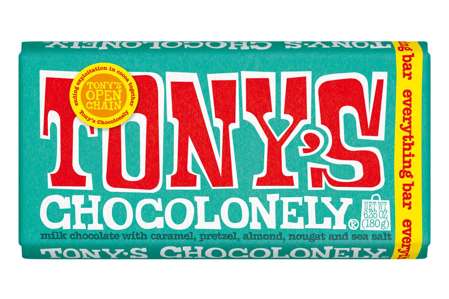 Tony's Chocolonely - 6.35 oz, 1 bar
