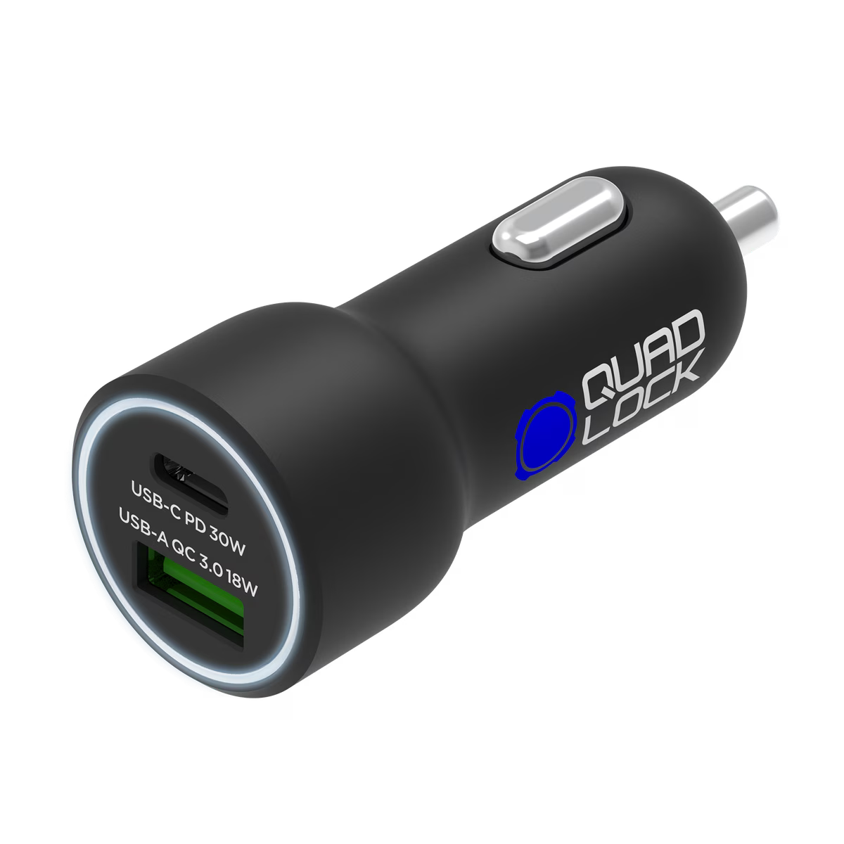 Quad Lock dual car charger