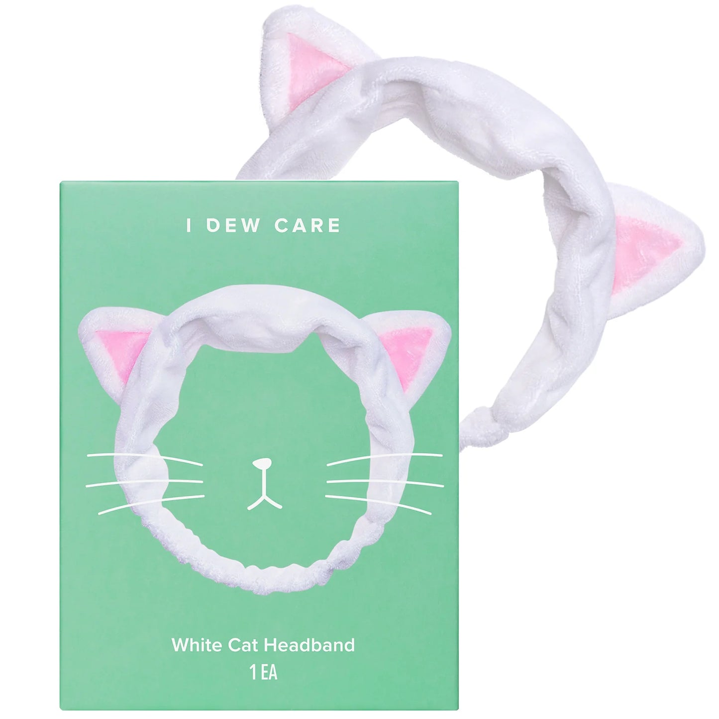IDEWCARE- White Cat Headband