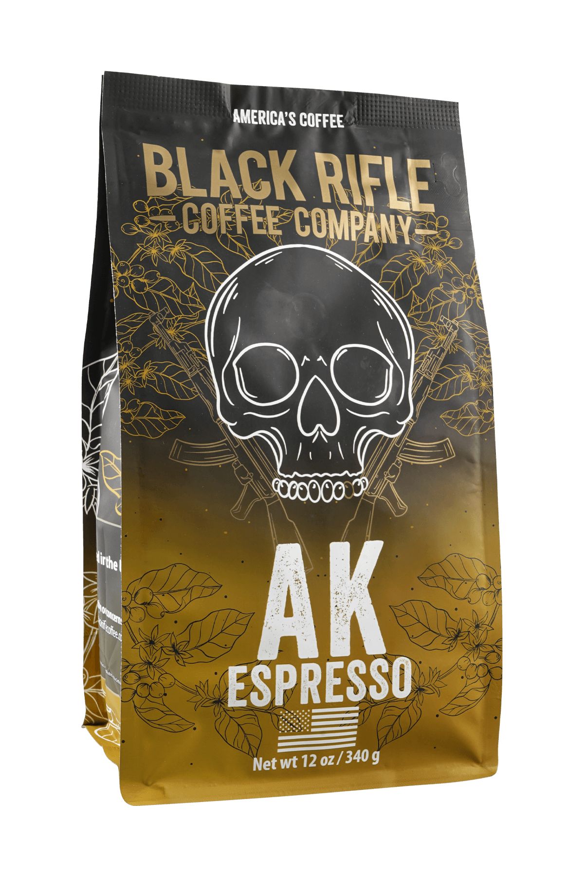 AK-47 ESPRESSO ROAST - 12 OZ. BAG