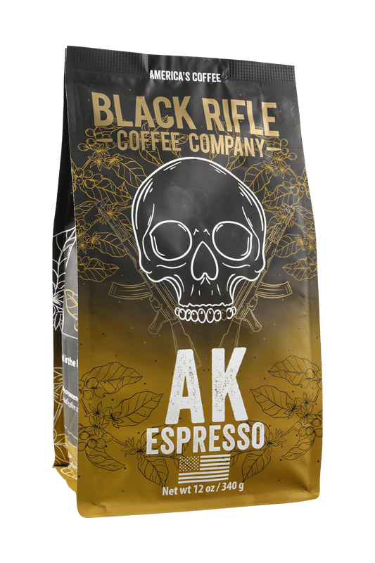 AK-47 ESPRESSO ROAST - 12 OZ. BAG