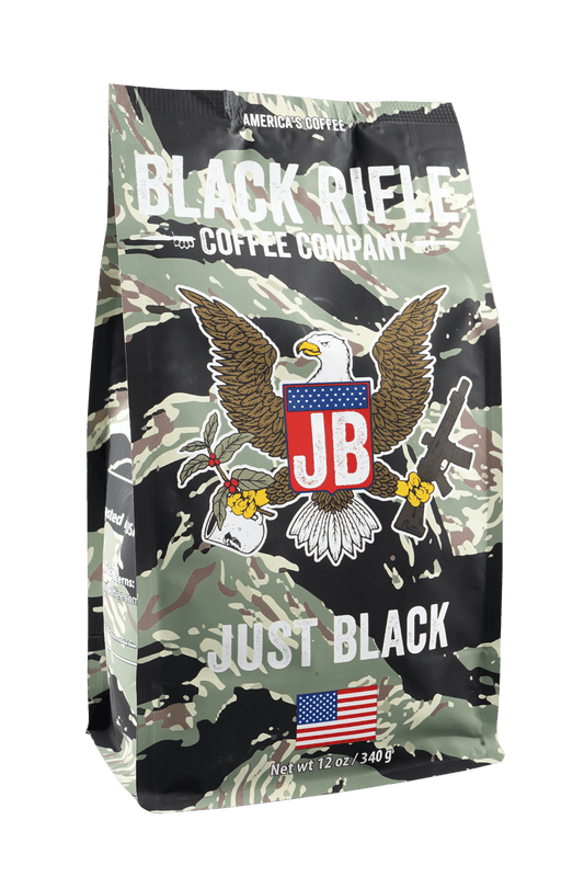 JUST BLACK ROAST - 12 OZ. BAG