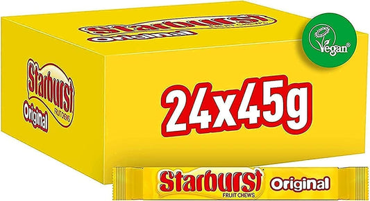 Starburst Original, Fruit Flavour Bulk Sweets, 24 x 45 g