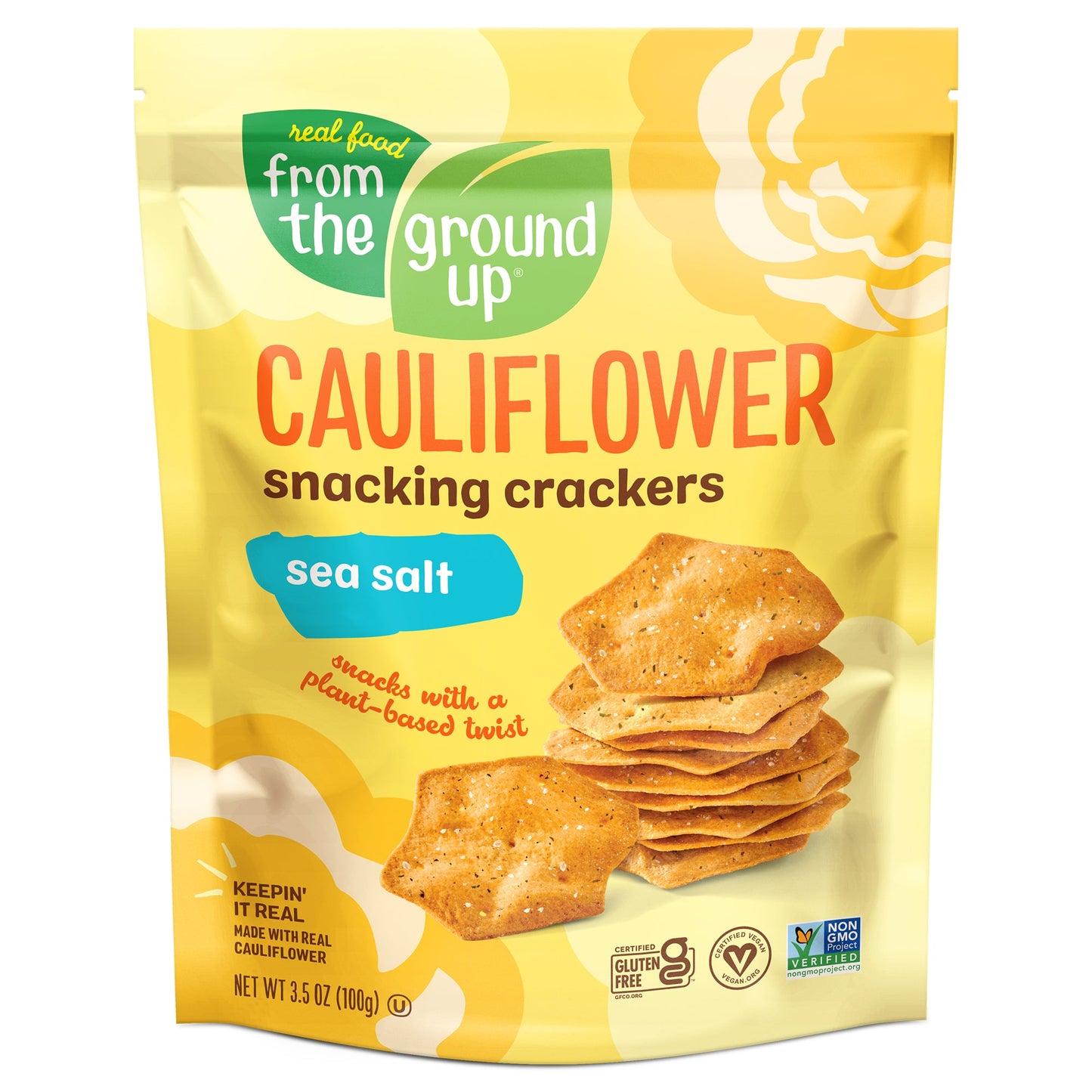 sea salt snacking cauliflower