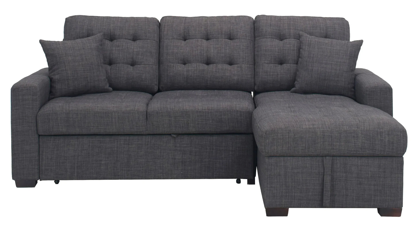 Brynn 2-pc. Sofa Chaise W/ Pop Up Sleeper And Storage
