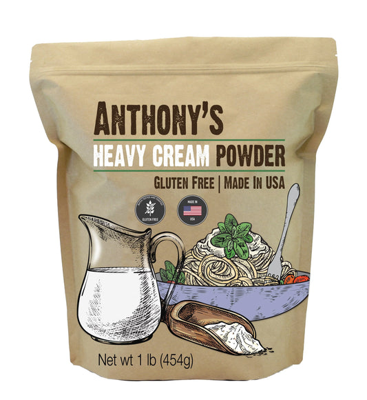 Heavy Cream Powder: Batch Tested Gluten-Free, Made in USA