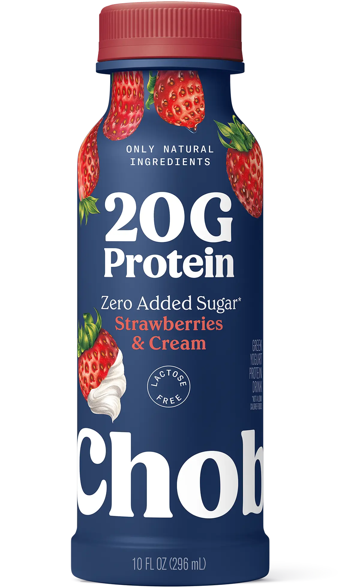 Chobani® High Protein Greek Yogurt  Strawberries & Cream