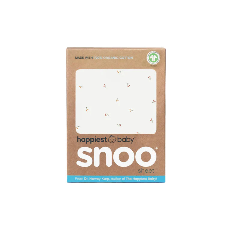 100% Organic Cotton SNOO Baby Bassinet Fitted Sheet