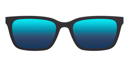 Blue Reflective Sun Top