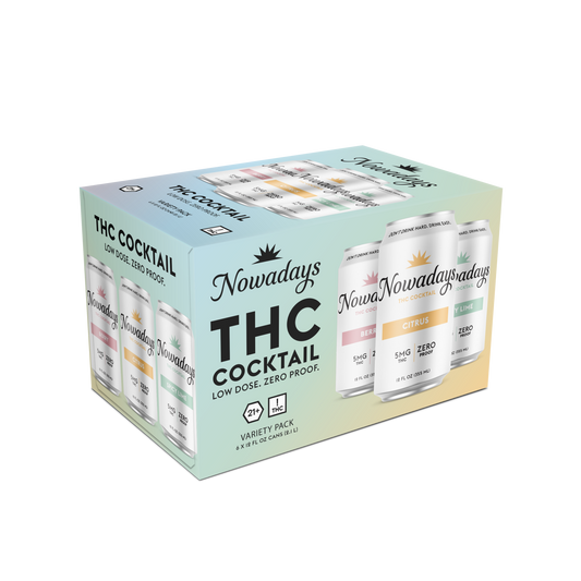 5MG Canned Cocktails - 6-PACK THC CANS