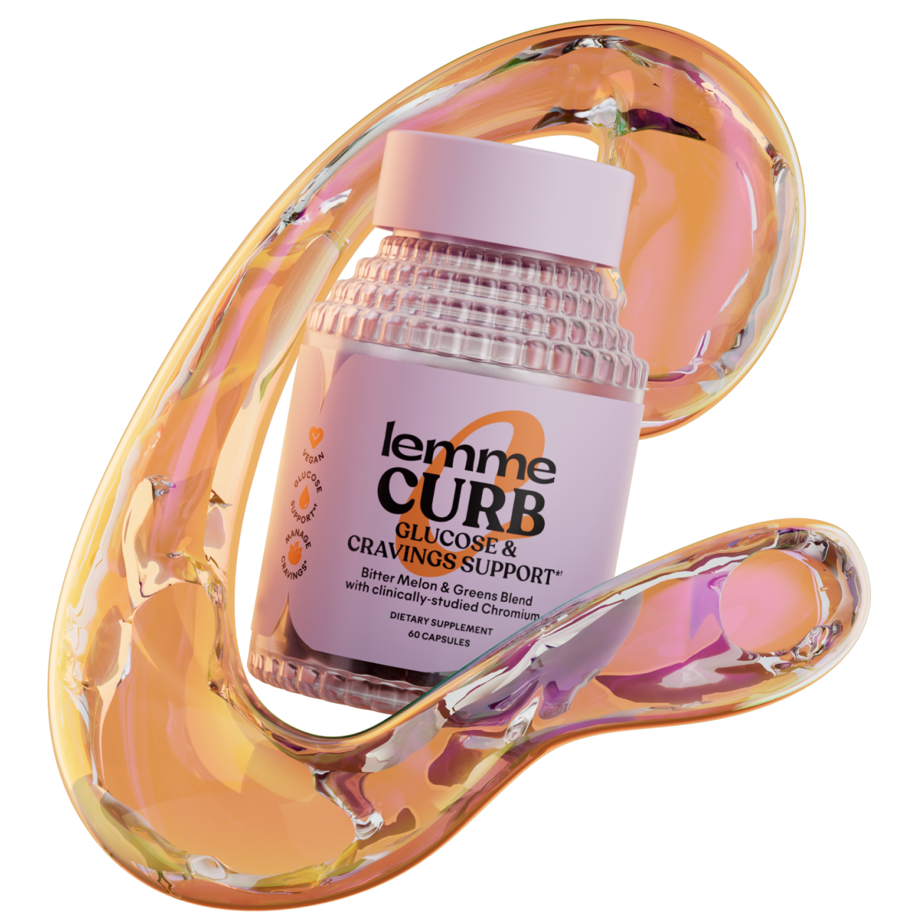 CURB Glucose & Cravings Support Capsules
