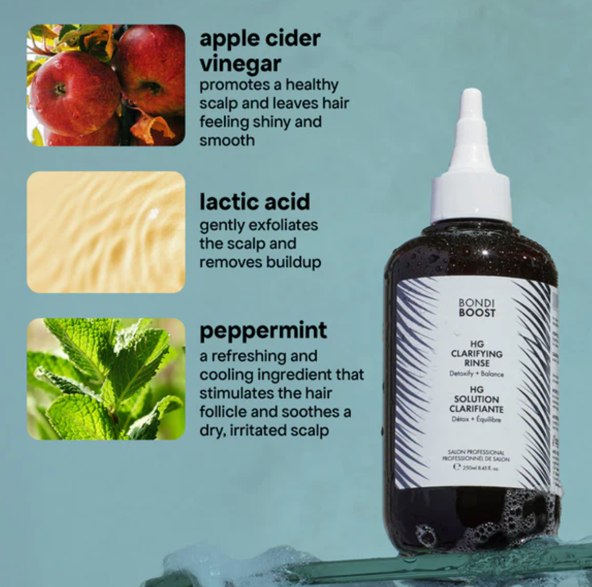 CLARIFYING SCALP & HAIR RINSE