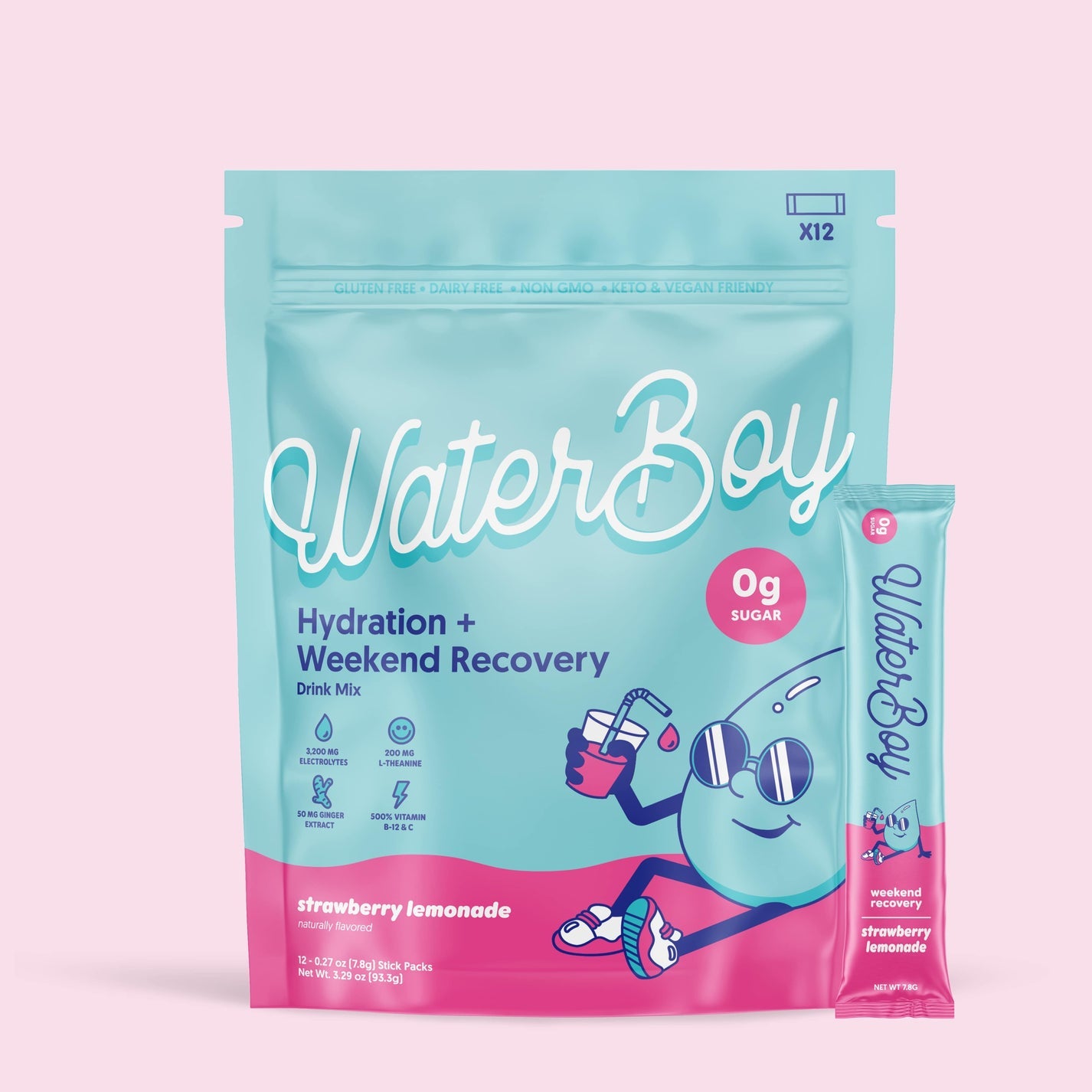WaterBoy | Strawberry Lemonade