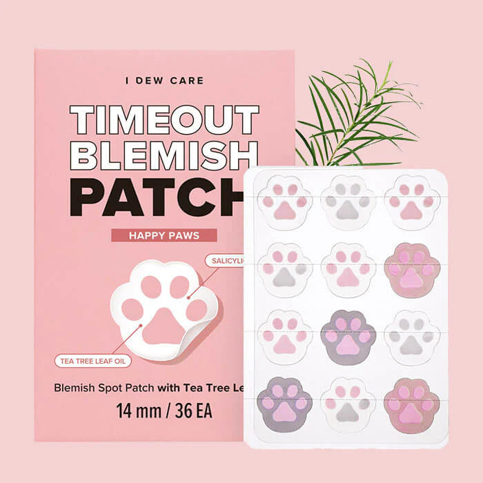 IDEWCARE- Timeout Blemish Patch Happy Paws