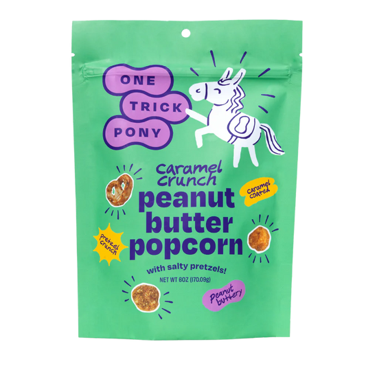 Caramel Crunch Peanut Butter Popcorn
