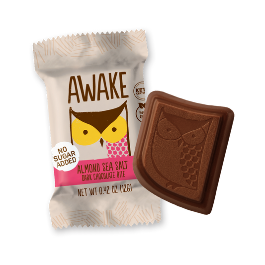NO SUGAR ADDED ALMOND SEA SALT DARK CHOCOLATE BITES