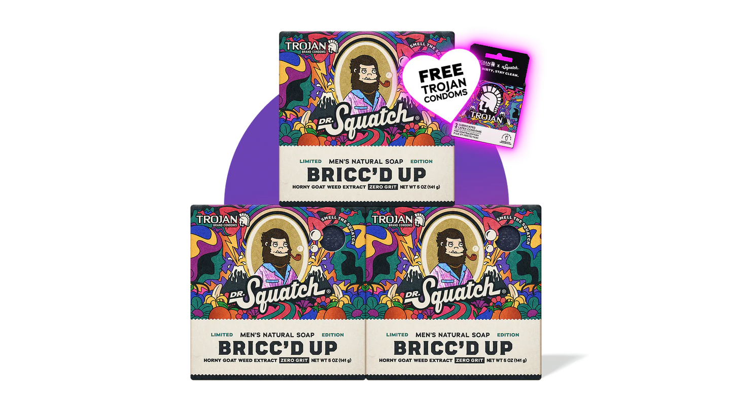 Bricc'd Up 3-Pack + FREE Condoms