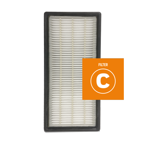 Dual Action HEPA-Type Replacement C Filter - 1 Pack, HRF-C