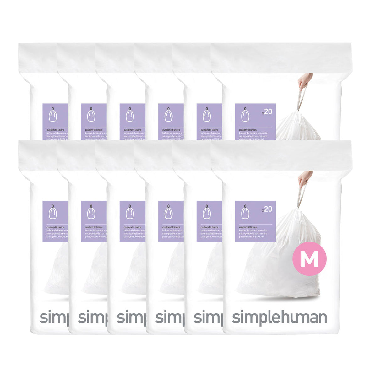 Simplehuman - Custom Fit Liners (Code M)
