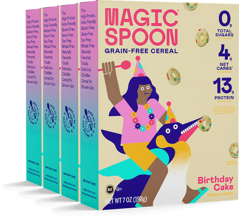 Magic Spoon - 1 case (4 boxes)