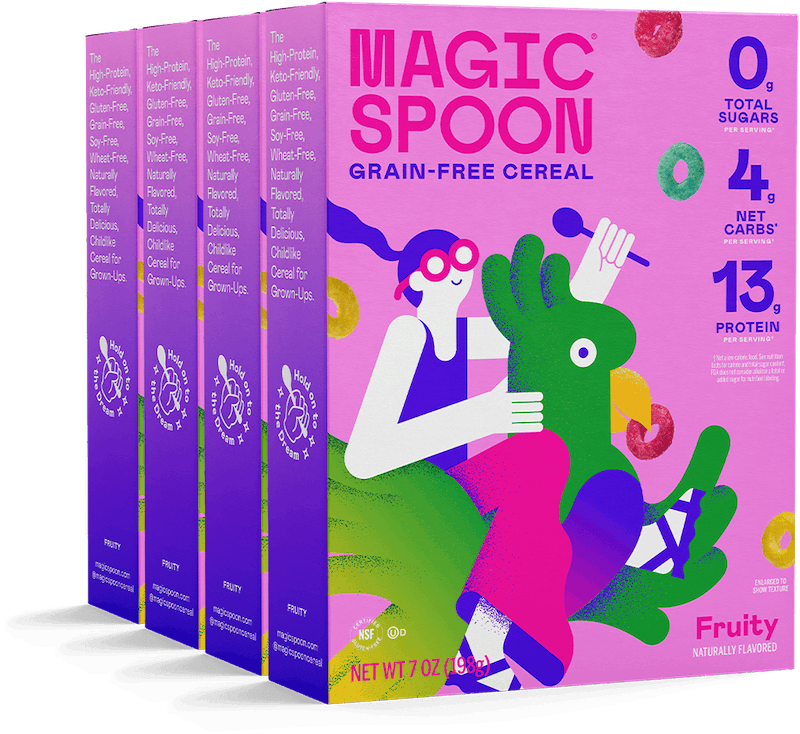 Magic Spoon - 1 case (4 boxes)