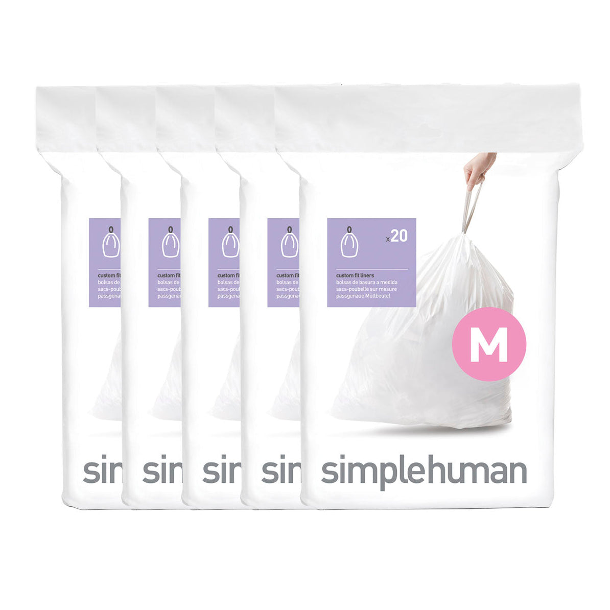 Simplehuman - Custom Fit Liners (Code M)