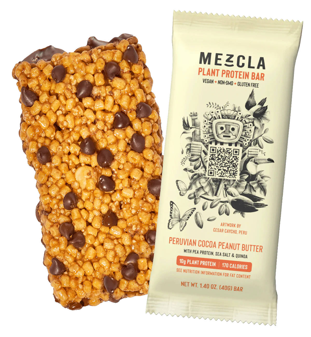 Peruvian Cocoa Peanut Butter - 8 Bars