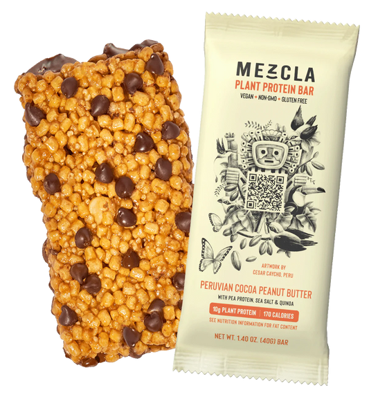 Peruvian Cocoa Peanut Butter - 8 Bars